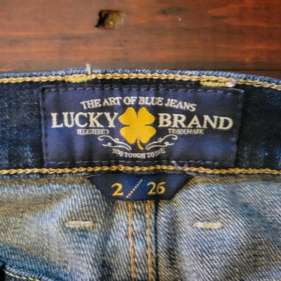 Women's Lucky Brand Sweet & Low Bootcut Jeans Size 2/26 - Picture 6 of 9